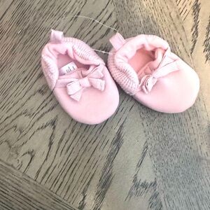Pink Baby Booties